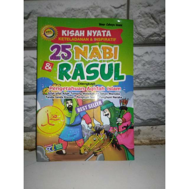 Jual Buku Kisah Nyata 25 Nabi Dan Rasul | Shopee Indonesia