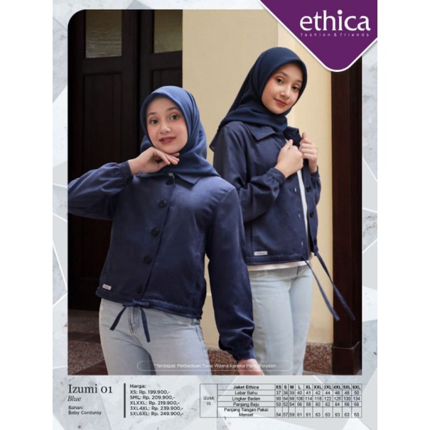 OUTER ETHICA IZUMI 01 JAKET ANAK