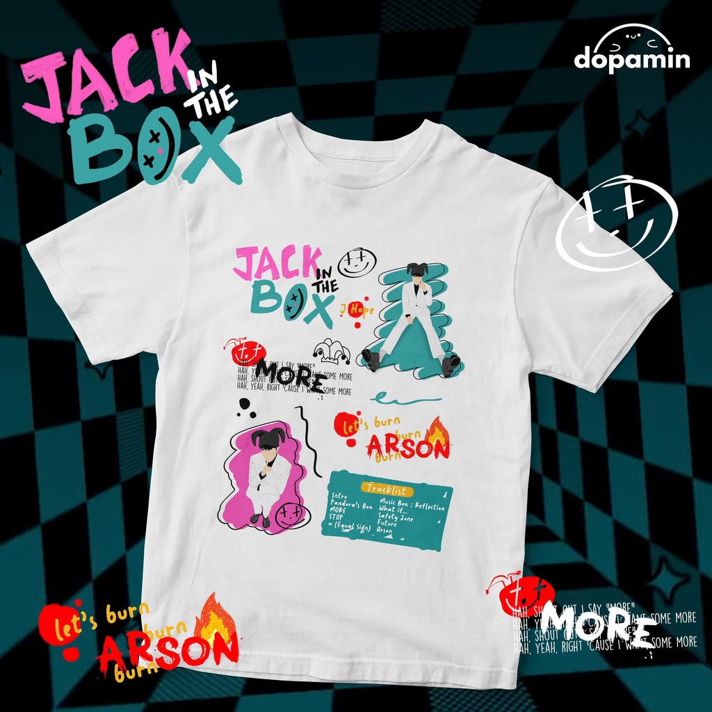 Kaos Kpop BTS J-Hope Jack In The Box