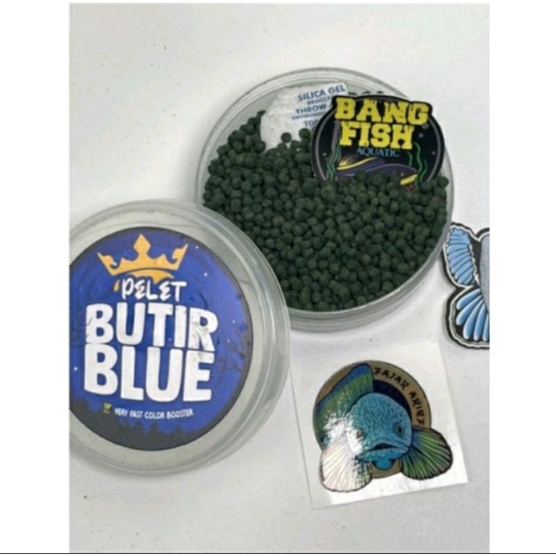 PREMIUM BLUE PIGMENT (PELET BUTIR BLUE) Bang Fish X Fajar Arief