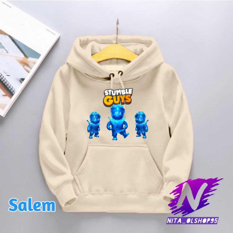 hoodie stumble guys game tiga nija epic hodie anak stumble