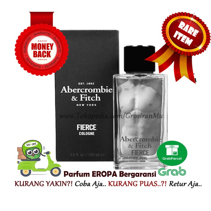Parfum Pria Original Abercrombie & Fitch FIERCE Cologne Ori Parfume