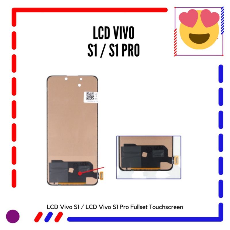 LVD TOUCHSCREEN VIVO S1 1907 / S1 PRO 1920 ORIGINAL FINGER PRINT FUNGSI