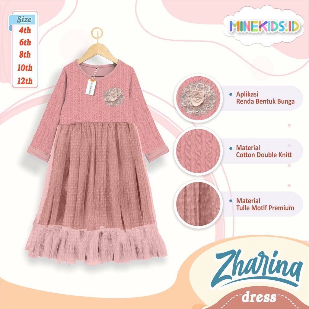 Dress Zharina long dress by Minekids