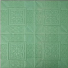 FAYES Wallpaper 3D Dinding Foam Kecil Motif Bunga / Walpaper Foam U96-LB500111