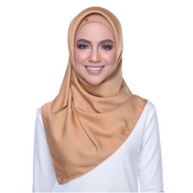 Super66 Hijab segiempat / jilbab segiempat / hijab fashion / hijab simple ice silk hijab sutra