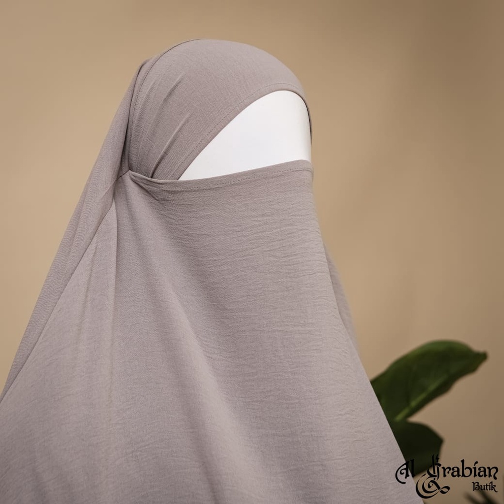 RAQIA KHIMAR OVALE SQUARE FRENCH KHIMAR FK by ALARABIAN BUTIK klambieakhwat | khimar hitam pekat | khimar syari | khimar 3 model | khimar besar | jilbab instan | jilbab syari | jilbab hitam | jilbab murah | jilbab floor lenght | jilbab termurah