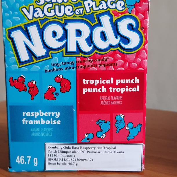 

ù@ Nerds candy 46,7gr - permen
