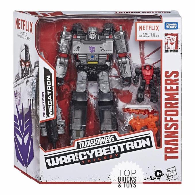 HASBRO, Transformers Netflix WFC Voyager Class Decepticon Megatron