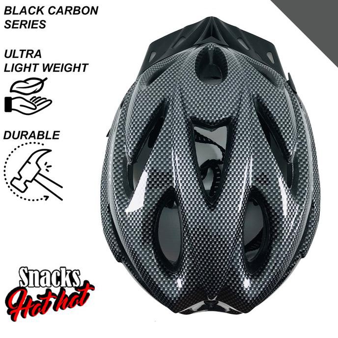 HELM SEPEDA PAKET SEPEDA PAGI - MERAH