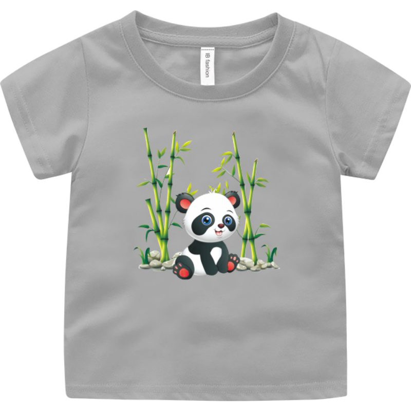 ((IB))KAOS ANAK2 UNISEX/PANDA DIGITAL SABLON