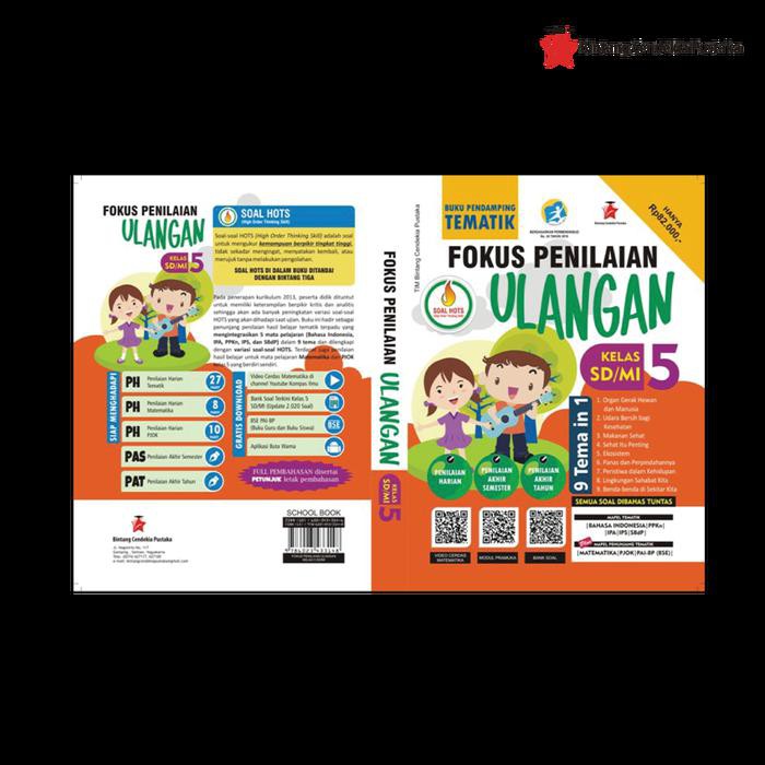 Buku Fokus Penilaian Ulangan Sd/Mi Kelas 5 -Pendamping Tematik- Kode 487