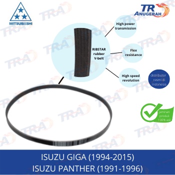 Tali kipas Fan belt MITSUBOSHI 9PK1154 Isuzu Giga, Panther
