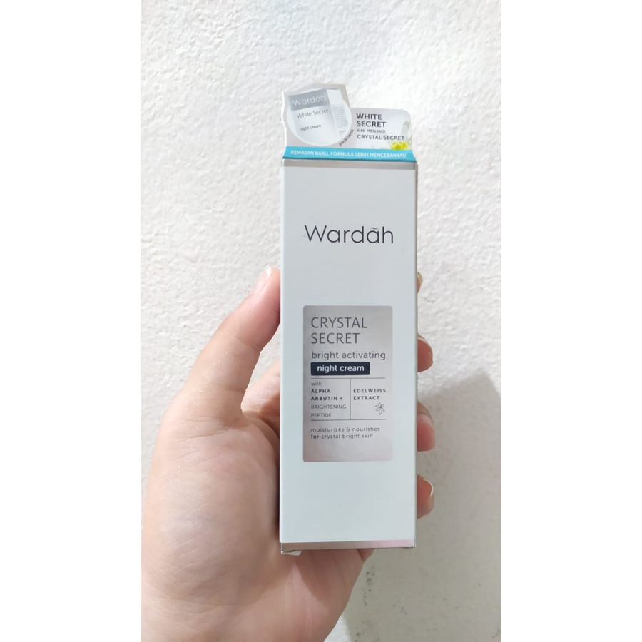 WARDAH WHITE SECRET (CRYSTAL SECRET) CREAM 15ML