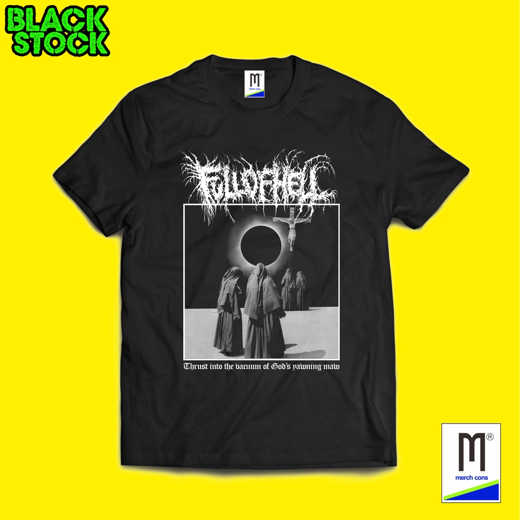 KAOS BAND FULL OF HELL TAG MERCHCONS SIZE USA/LUAR | KAOS BAND BOOTLEG UNOFFICIAL | 228