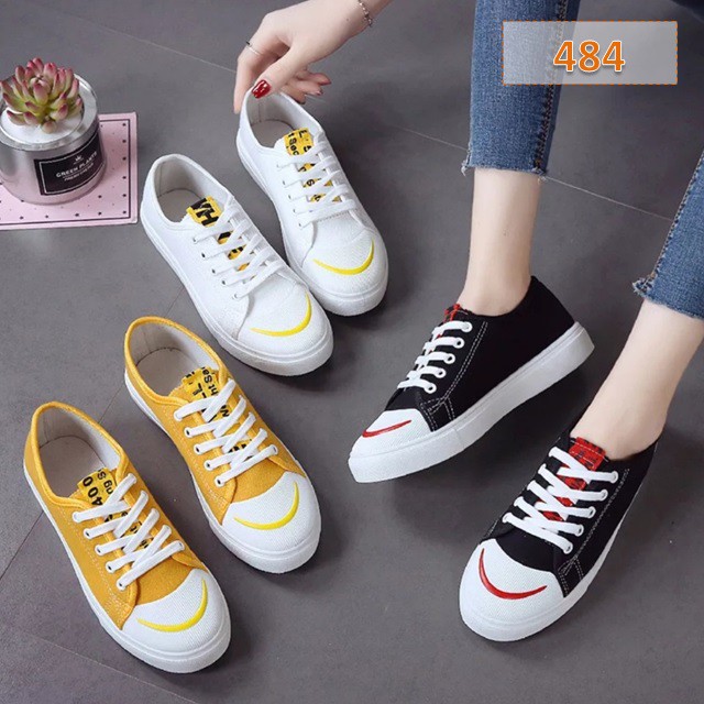 Sepatu Wanita Sneakers Cewek Estele Sole 3 cm (AS132)-1