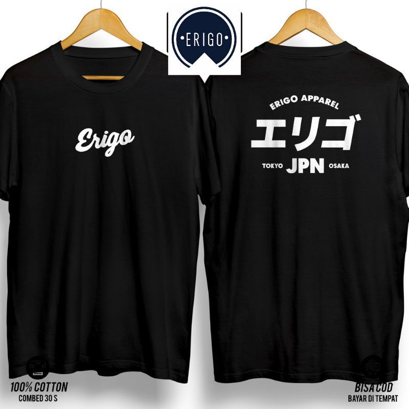 KAOS ERIGO JAPAN KAOS KEKINIAN KAOS VIRAL