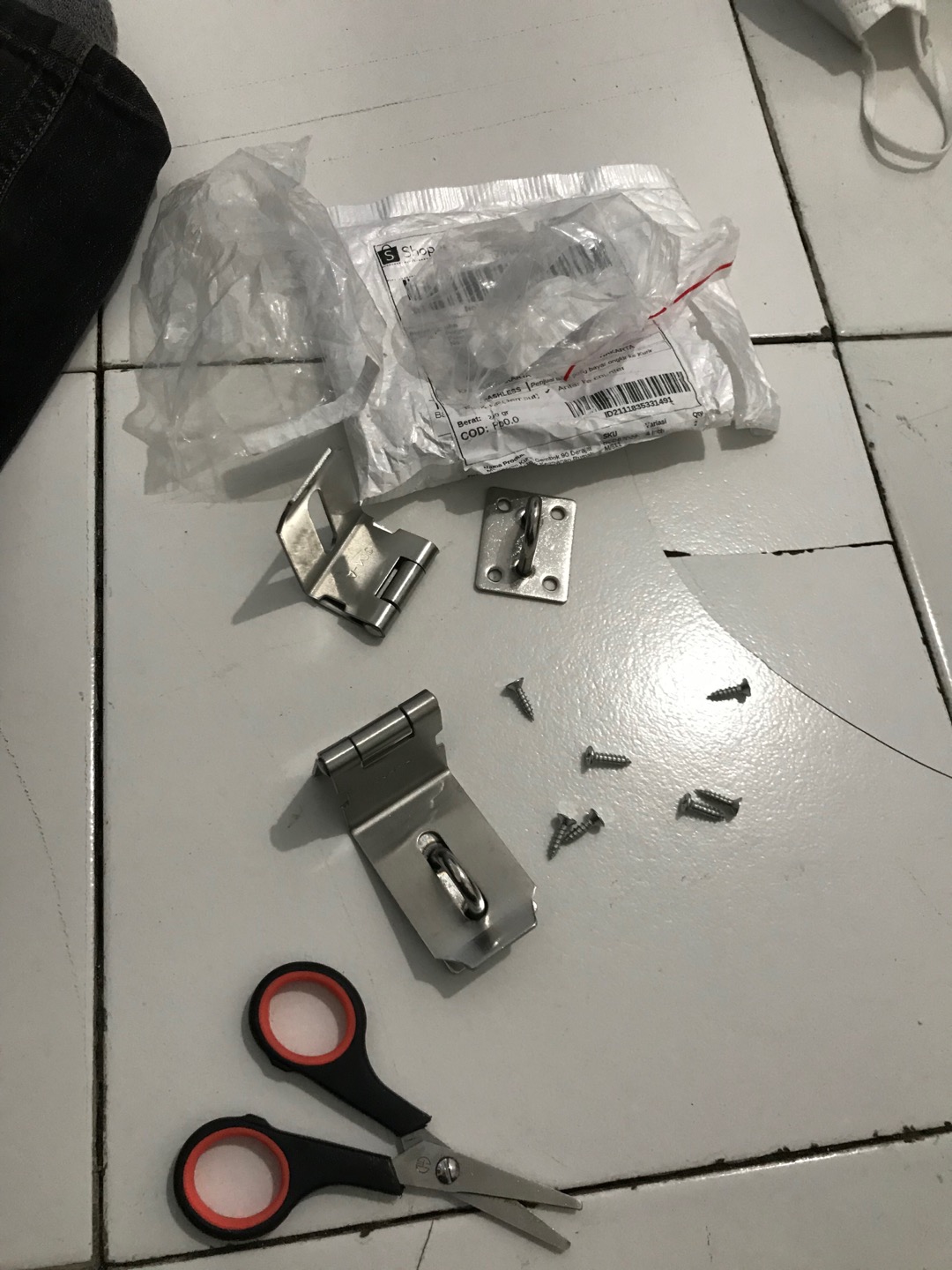 Mengxuan Kunci Gembok 90 Derajat Anti Maling Untuk Keamanan Rumah