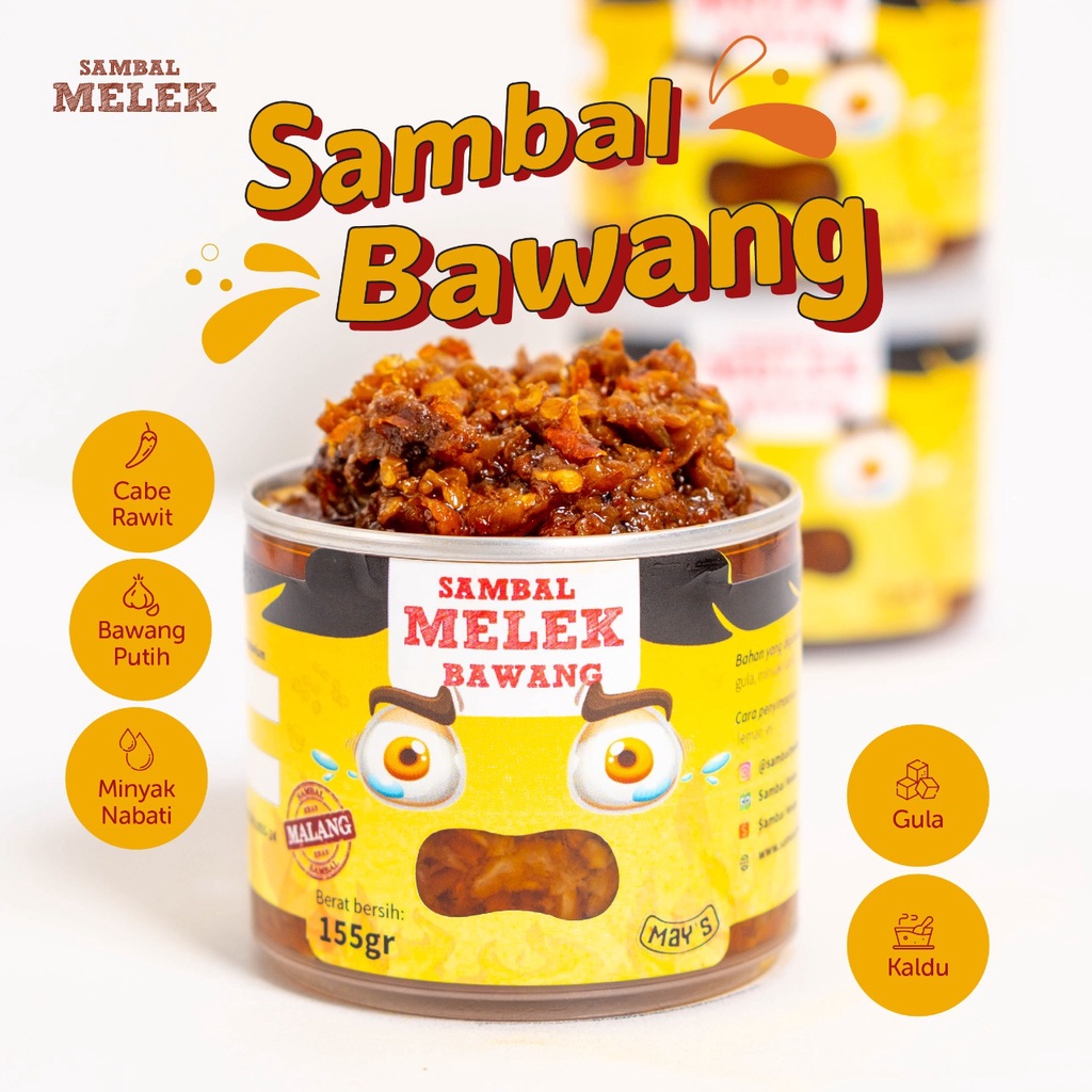 

Sambal Melek Bawang (155 gr)