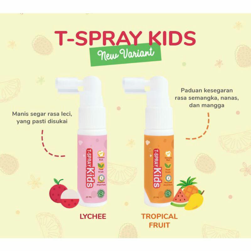 T Spray Kids Mouth Spray TSpray Kids Toothfilm