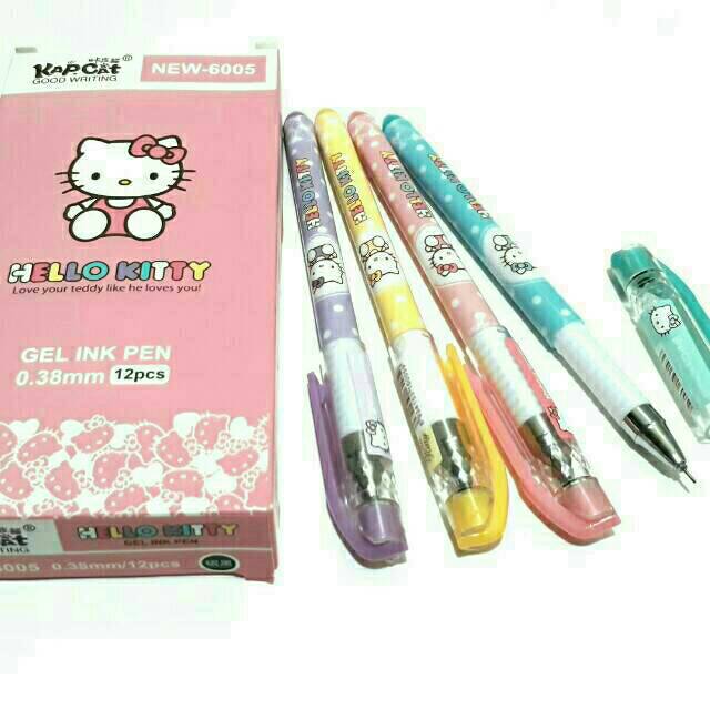 

Pulpen gel Hello kitty 6005