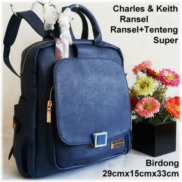 TERBARU Tas Ransel Tenteng Wanita Branded CK Super Murah Warna Coklat