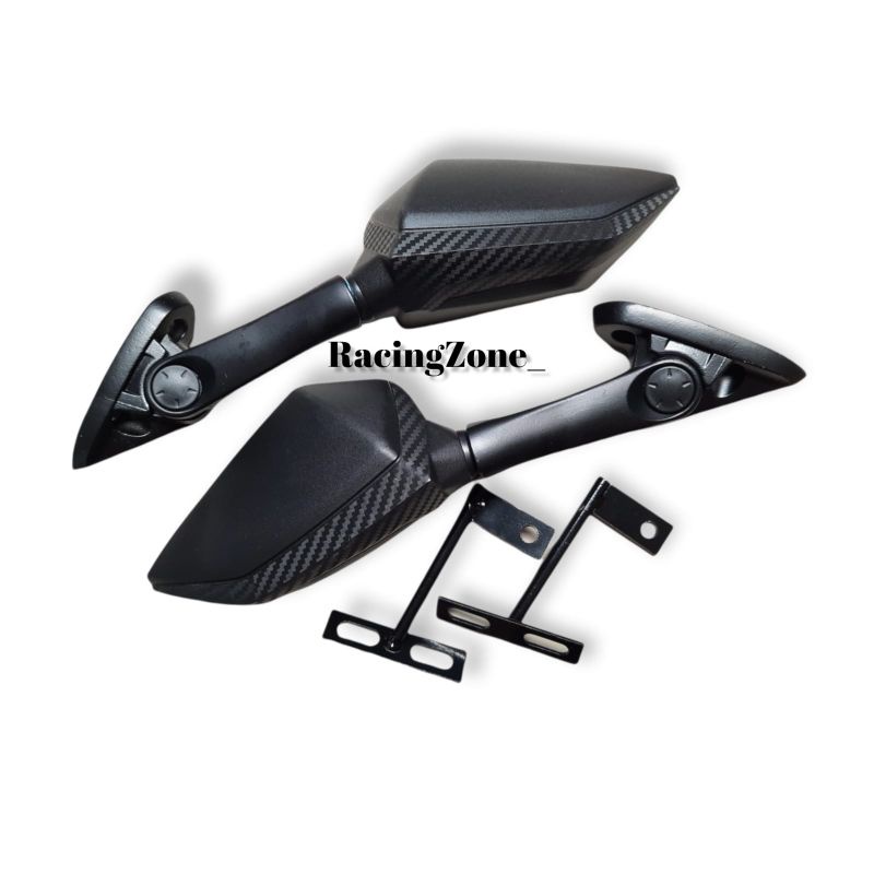 Spion Carbon R25 Nmax Tangkai Pendek Import-1