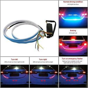 Lampu LED RGB Bagasi Mobil LED Tail Trunk Running 2 Mode
