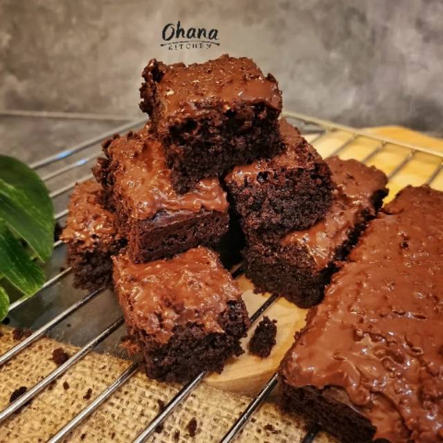 

Fudgy Brownies Topping Original / Ovomaltine / Mix Ohana Kitchen