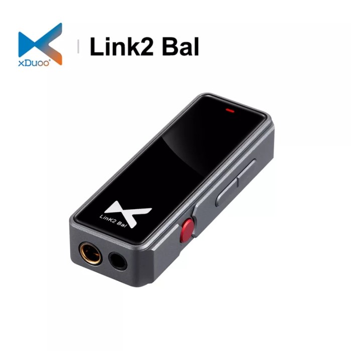 XDUOO Link2 Bal DAC Amplifier Type-C to 3.5 4.4 Dual CS43131 DSD256