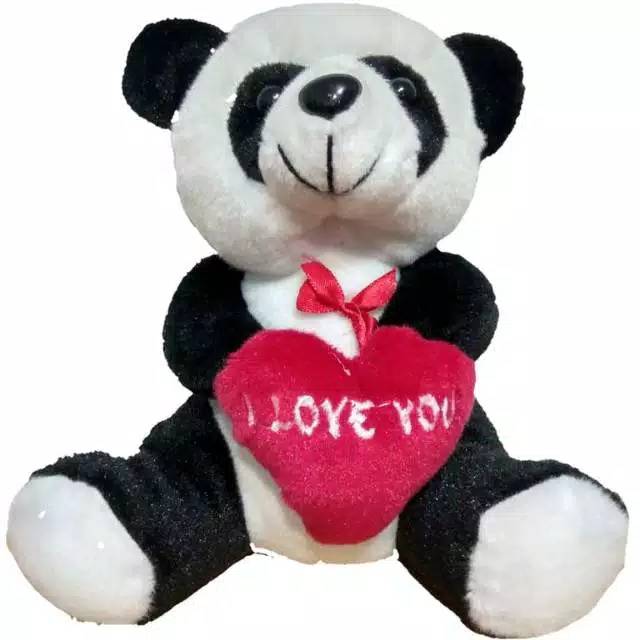 Boneka panda SNI love size:'S animal