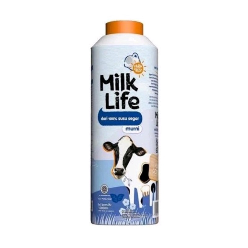 

Milk Life Barista Baristas Choice 1 lt Susu Fresh Milk