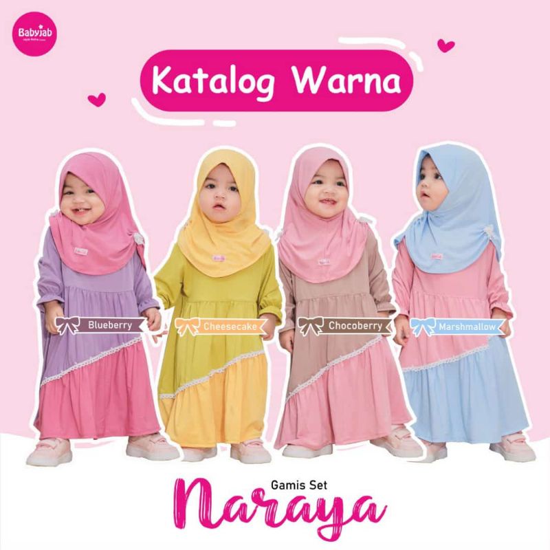 Gamis Anak Naraya Babyjab