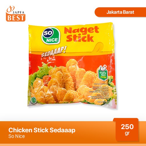 Promo Harga SO NICE Sedaap Chicken Stick 250 gr - Shopee