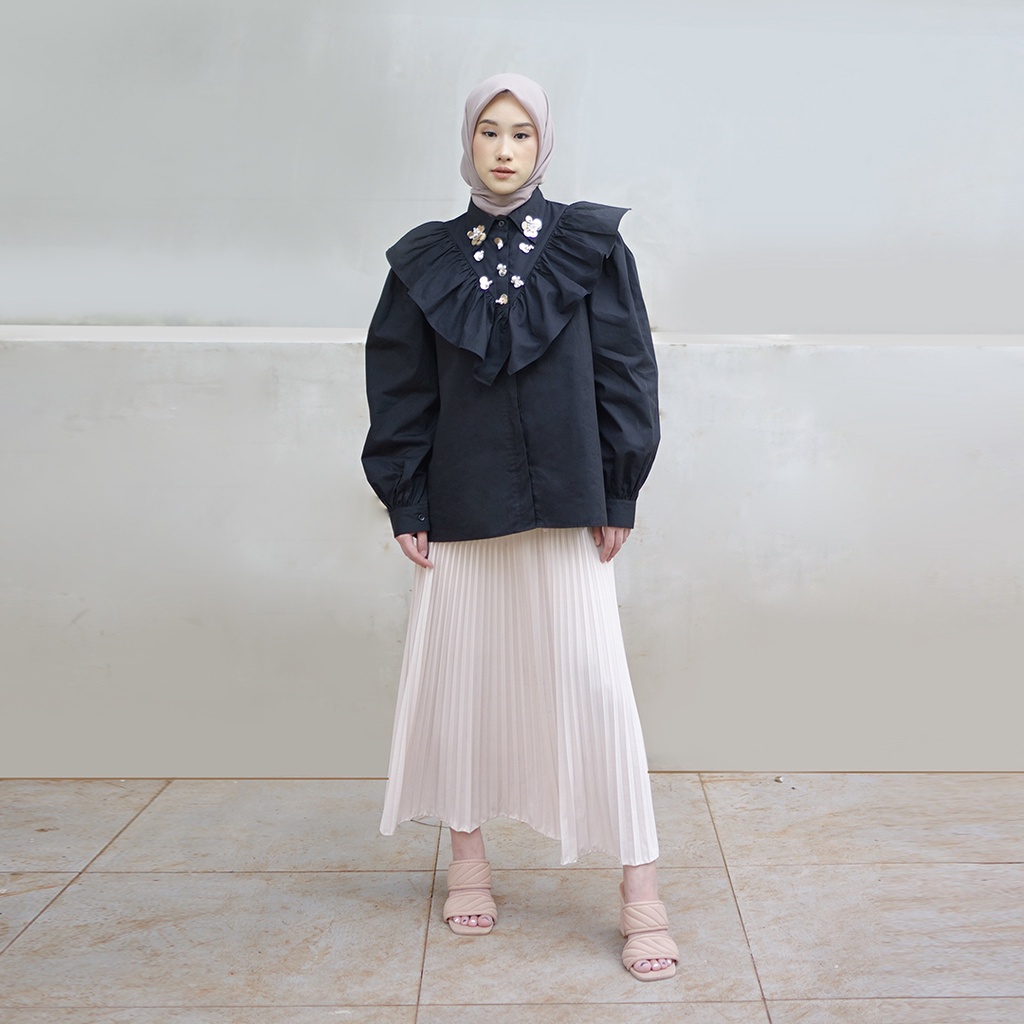 Jenna & Kaia - Bria Top Black