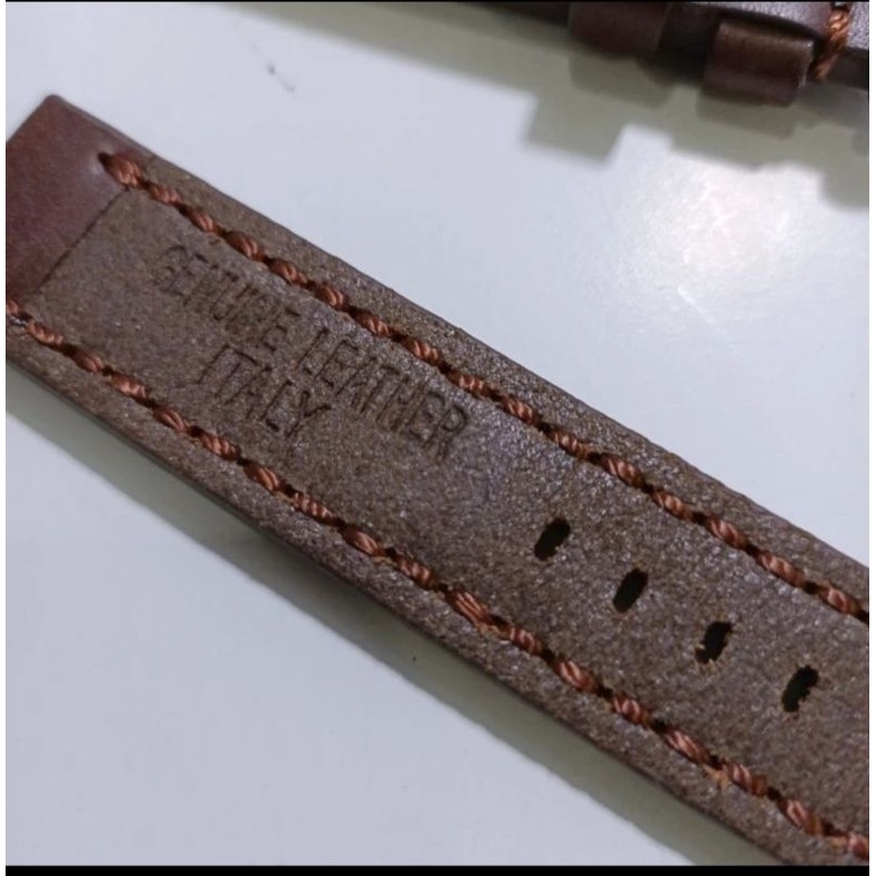 strap jam tangan kulit original tebal lentur buckle hitam strap jam tangan original grosir tali kulit