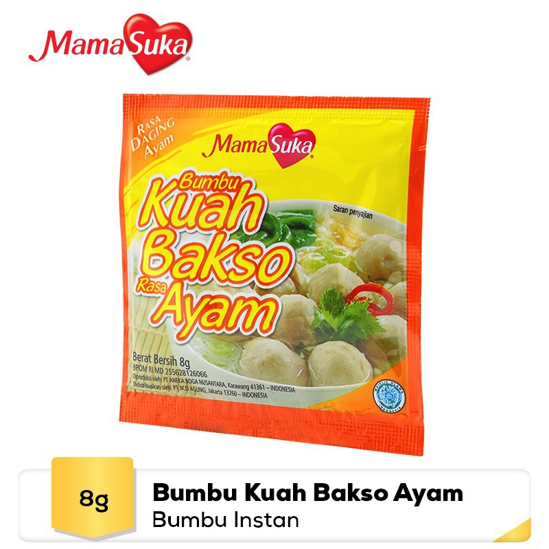 Mamasuka Bumbu Kuah Bakso Ayam 12 x 8GR