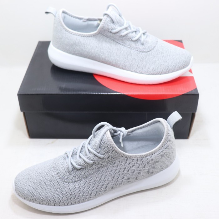Sepatu Wanita AirWalk Original GRIDA - Lt Grey (Size 38)