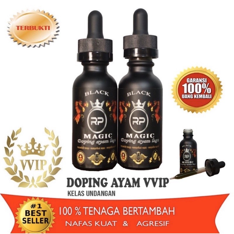 Doping ayam aduan Black Magic VVIP
