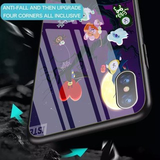 [22] SoftCase Glass BT21 For All Type Oppo Vivo Xiaomi