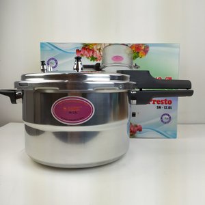 Panci Presto 12 liter Sanex SN 12.0 L Kapasitas Bahan Titanium Alloy