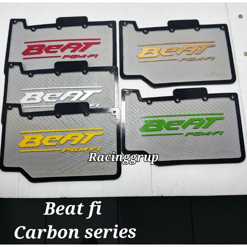 Mudflap Beta Carbon Spakbor Beat Esp Honda Karet Mudflap Full series Beat Fi