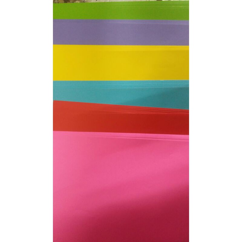 

Kertas HVS warna ngejreng A4 80gr