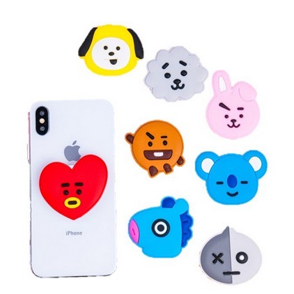 Pop socket BTS 3D Karakter