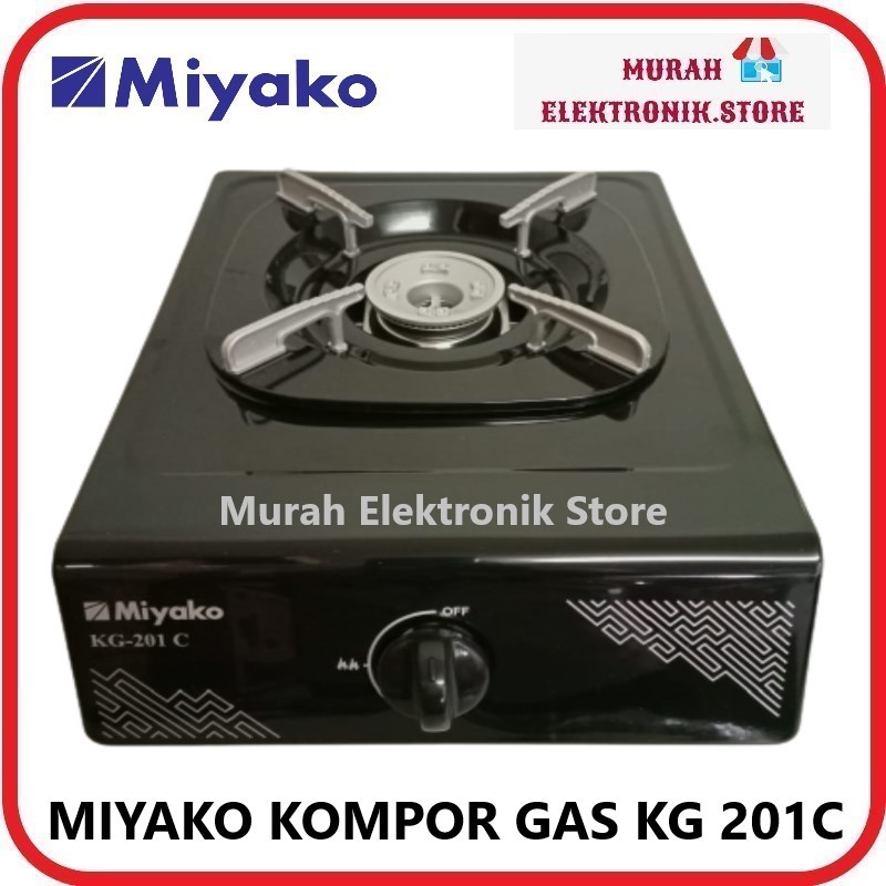 MIYAKO KOMPOR KG 201 C / KG201C (1 TUNGKU) GARANSI RESMI