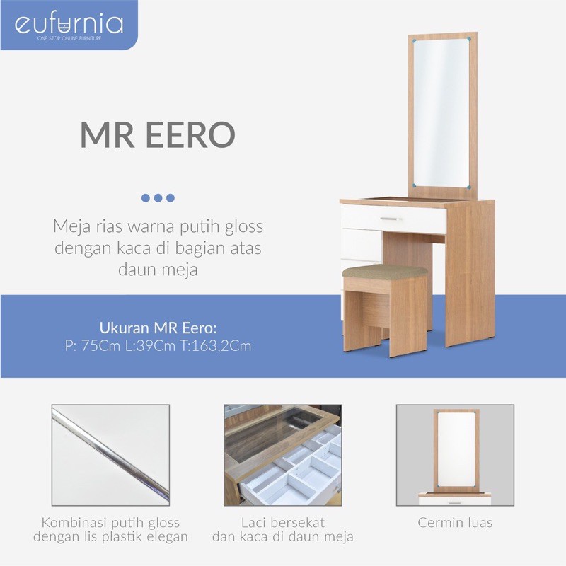 Olympic Meja Rias - Dressing Table - MR EERO