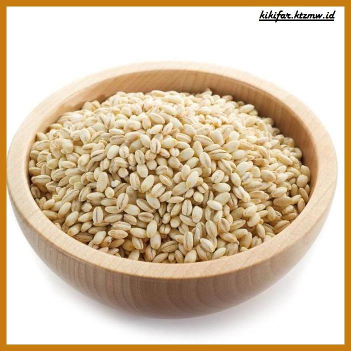 

GNIREKDOOF- NATURAL PEARL BARLEY / BIJI JALI - JALI 250GR -ORIGINAL.