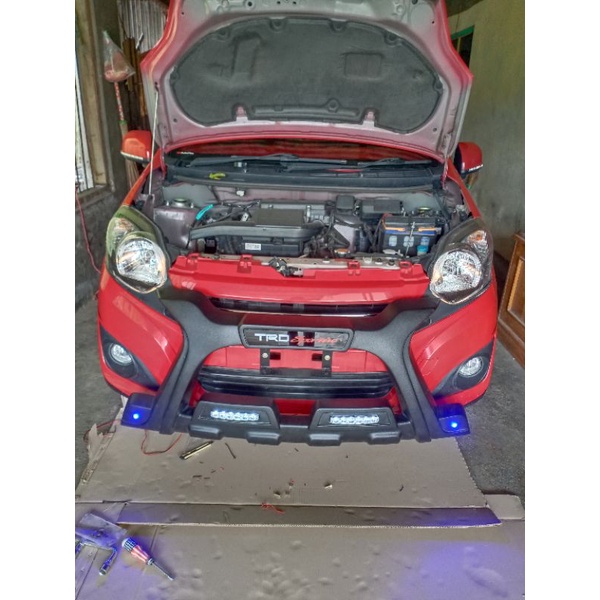 bemper depan model x untuk ayla dan semua mobil