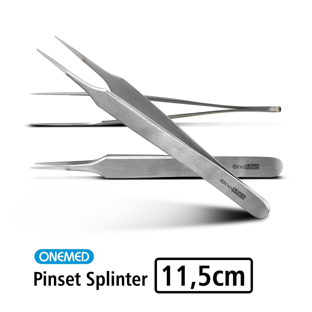 Onemed Pinset Splinter / Forcep Splinter 11,5 cm Stainless Steel OJ