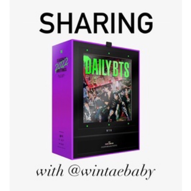 

[BACA DESC] SHARING BTS SEASON GREETINGS 2022